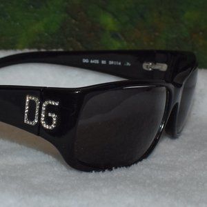 D&G Dolce & Gabbana Bedazzled Italian Sunglasses